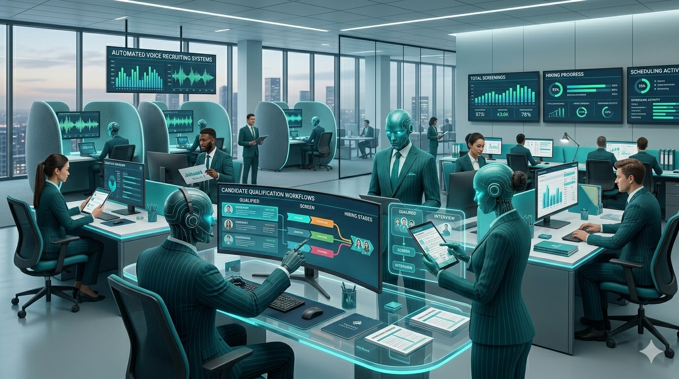 Talent Frequency mascot recruiters using AI-powered recruiting technology